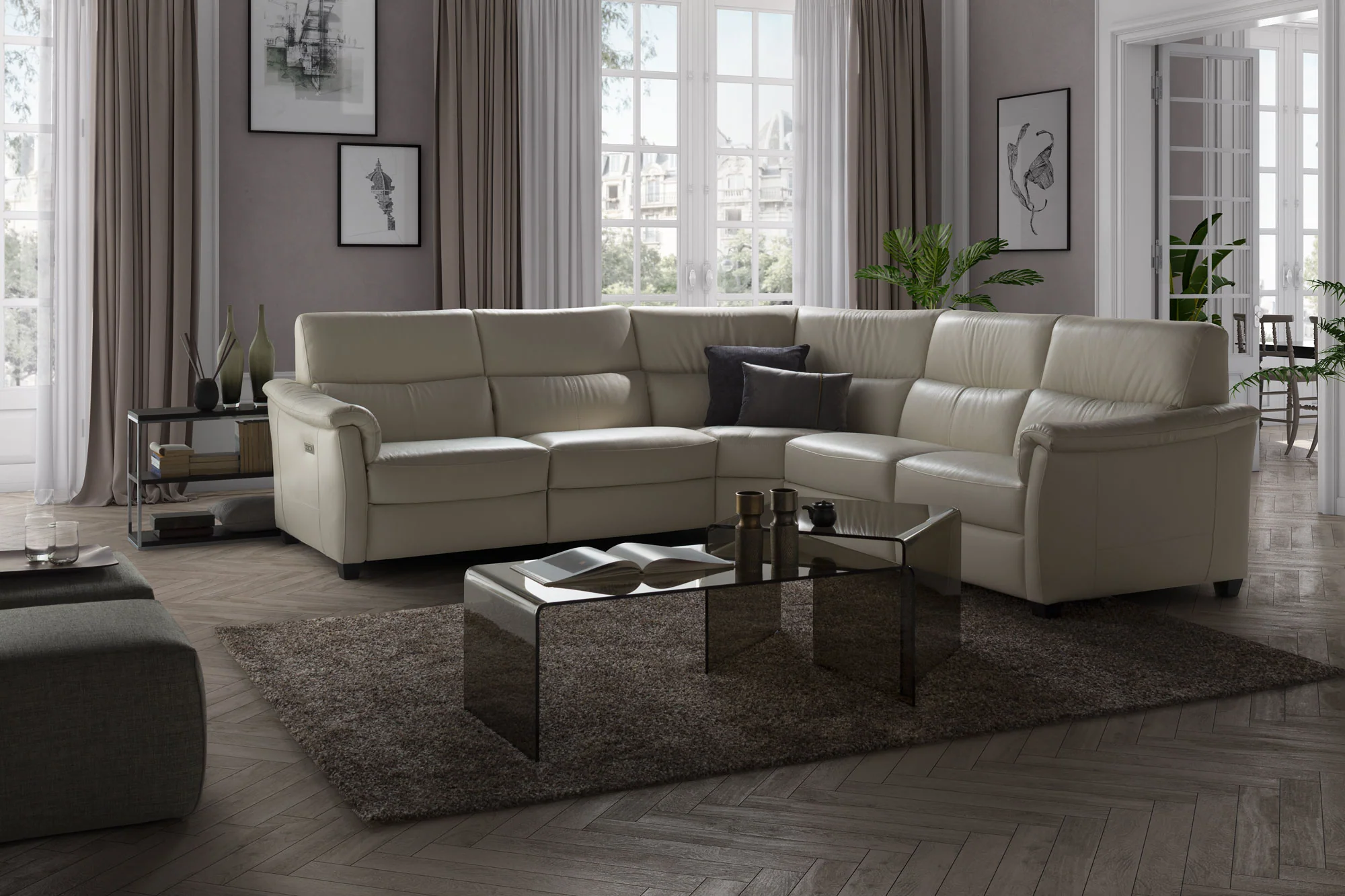 Astuzia Power 198cm Sofa - Image 3