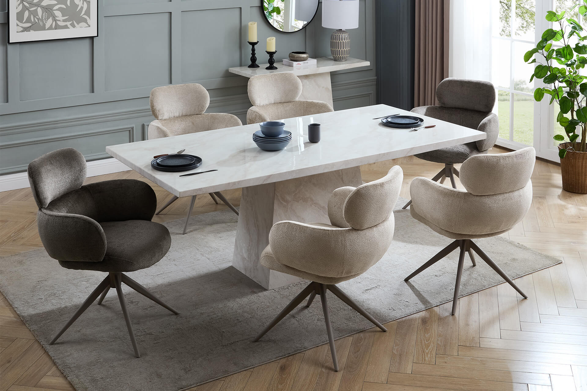 Brantford Mocha Dining Chair - Image 2