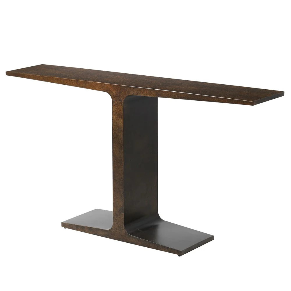 Brown Anvil Console Table - Image 4