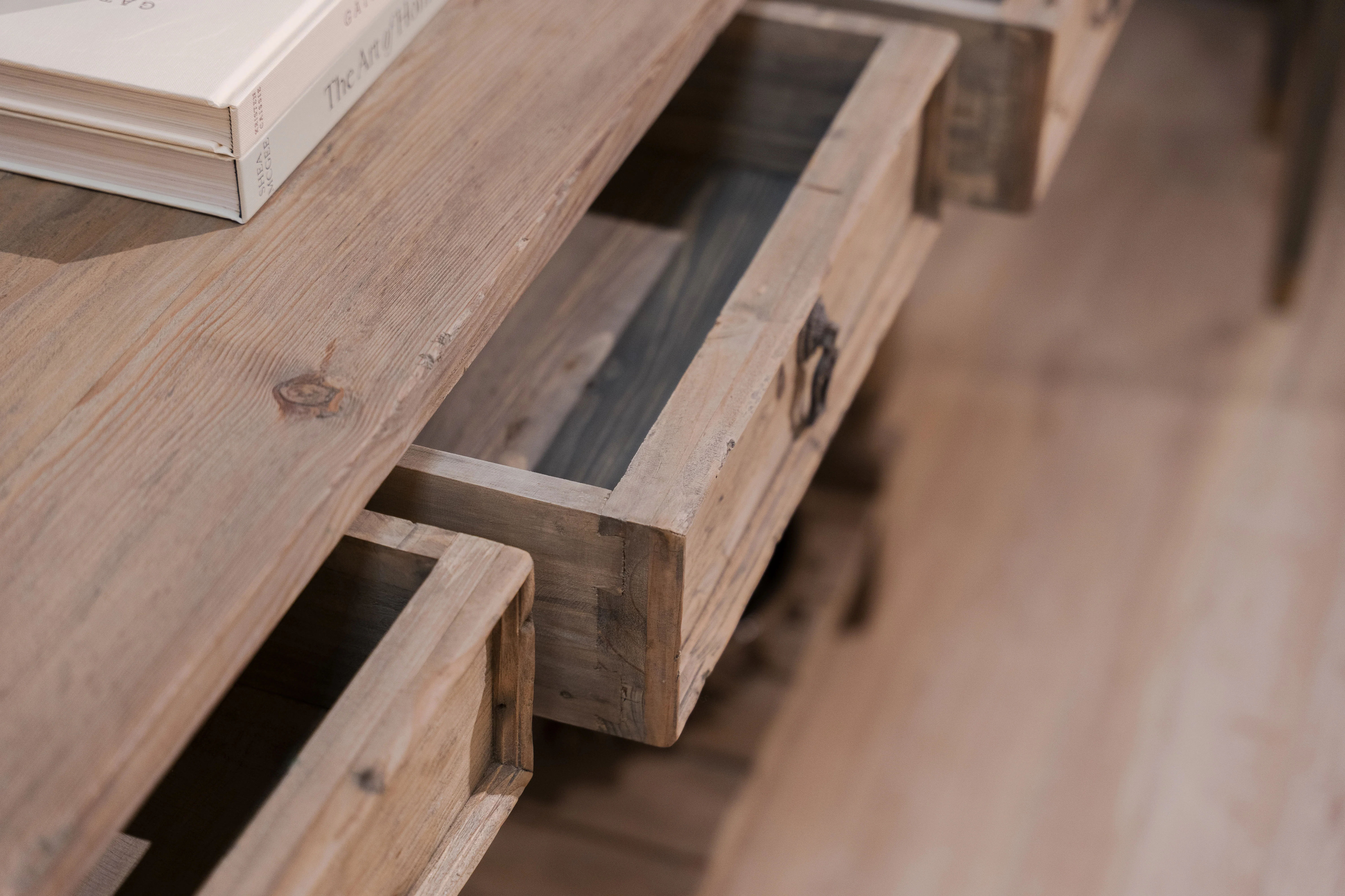 Normandy 3 Drawer Console Table - Image 4