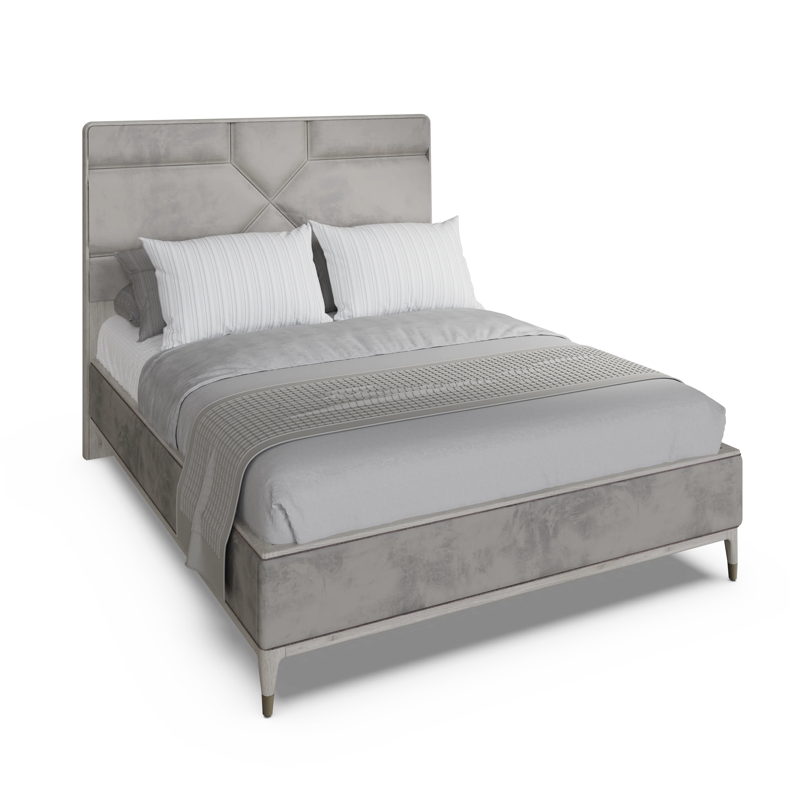 Diletta Stone Kingsize Bedframe - Image 3