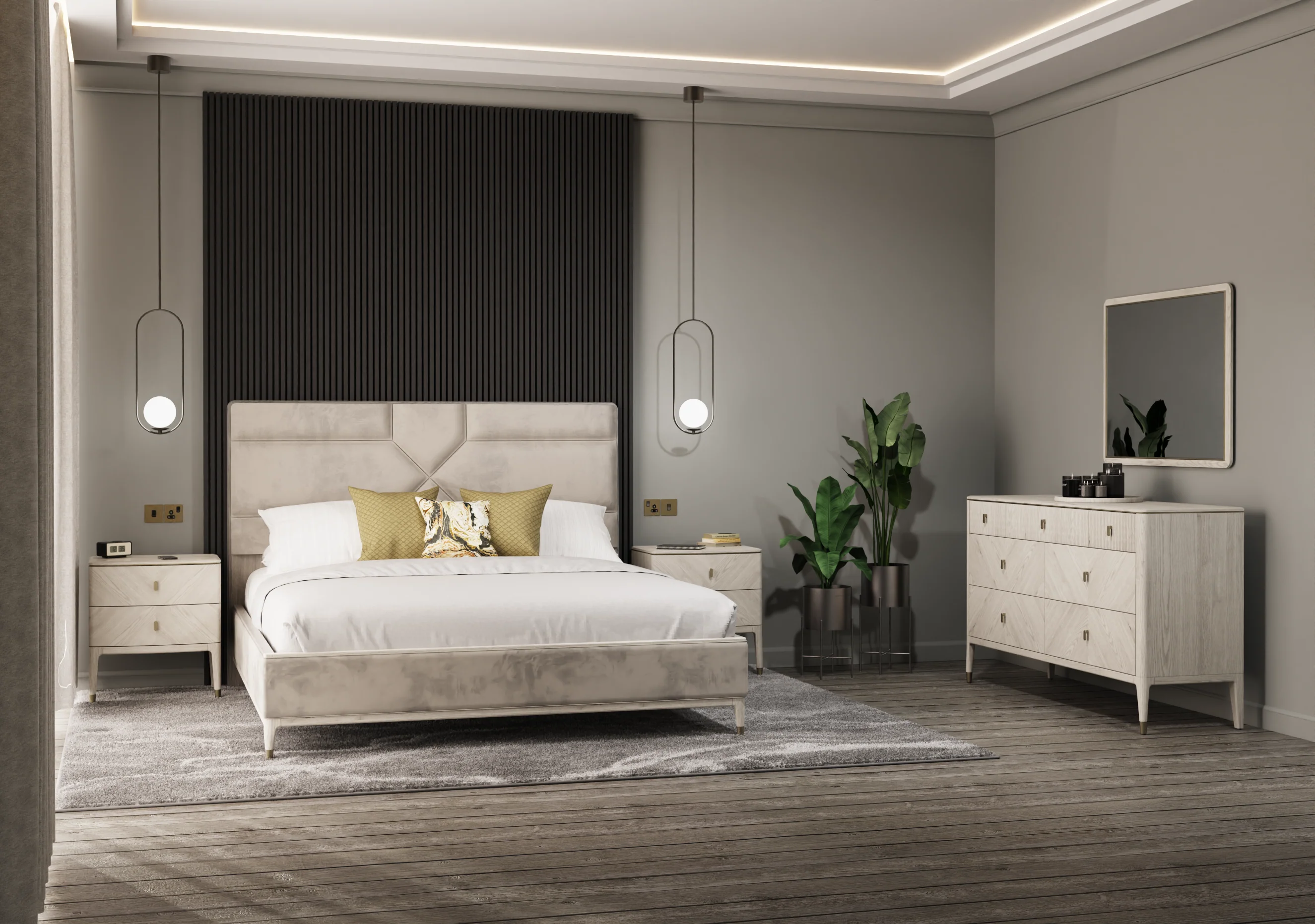 Diletta Stone Wide Chest - Image 5