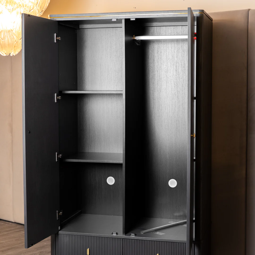 Diletta Ebony Wardrobe - Image 4