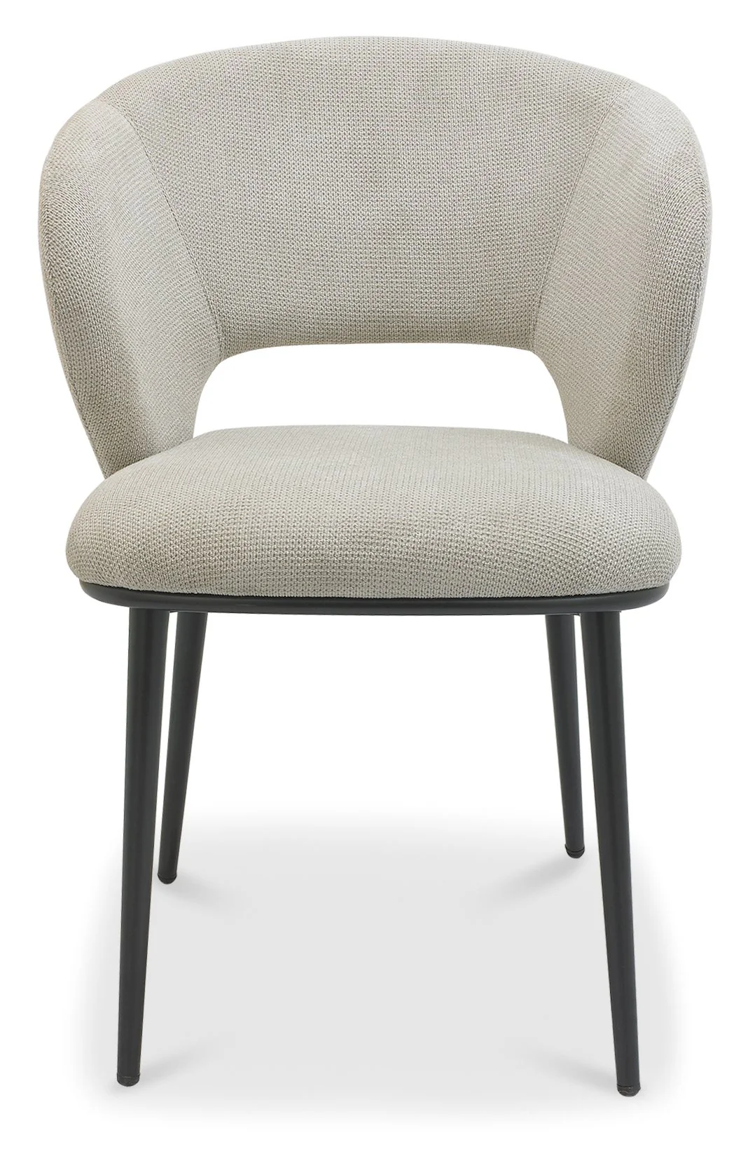 Genoa Beige Fabric Dining Chair - Image 3