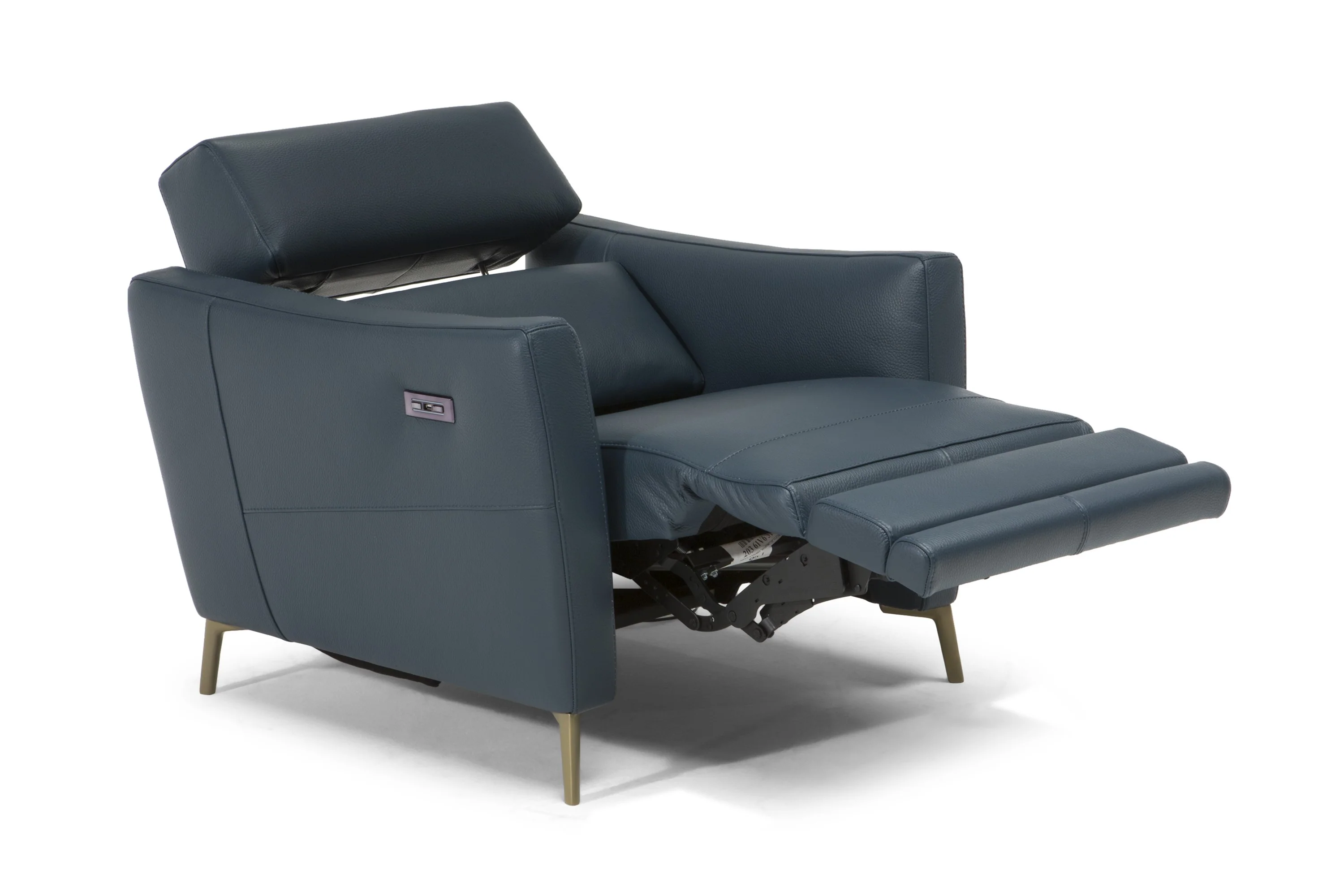 Greg Leather Power Sofa - Image 4