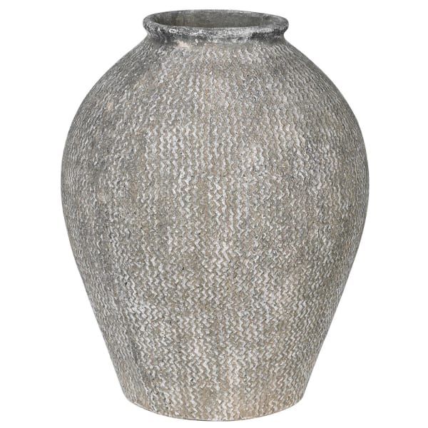 Large Woven Effect Vase