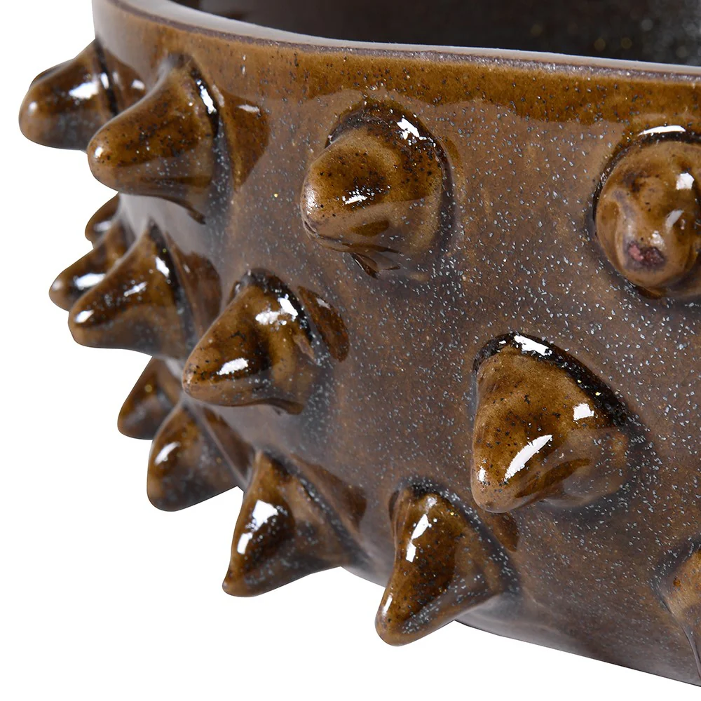 Mahogany Terracotta Spike Bowl - Image 2