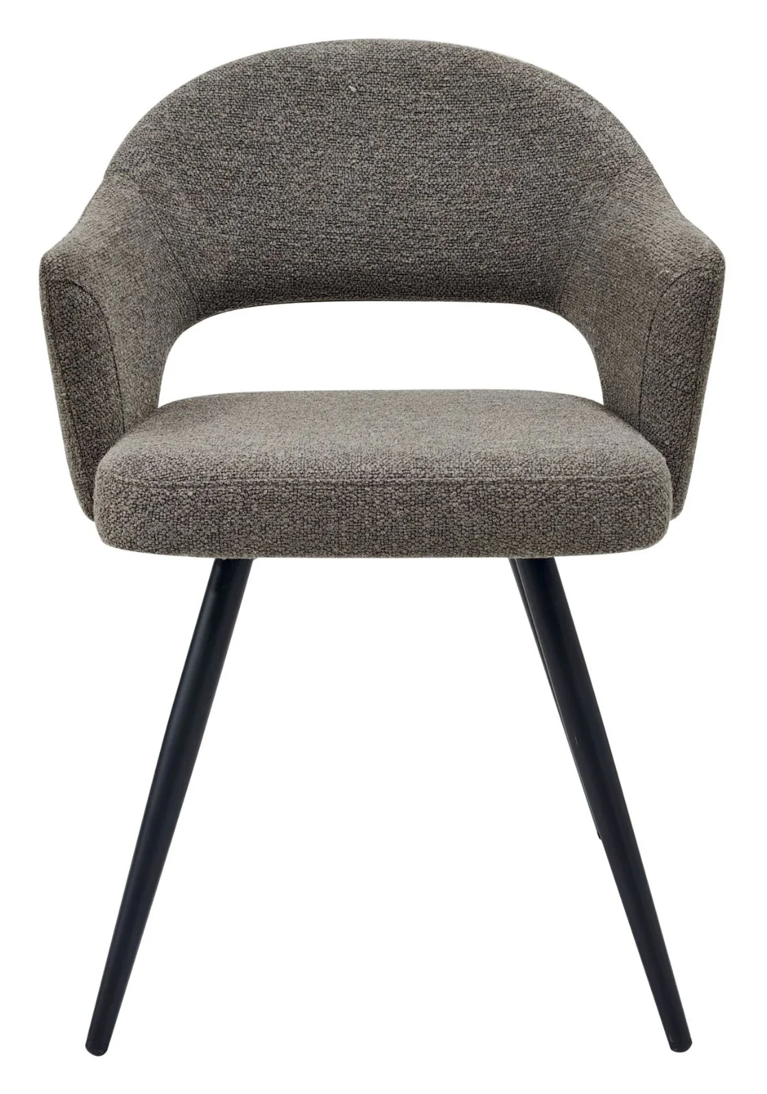 Modena Brown Fabric Dining Chair - Image 2