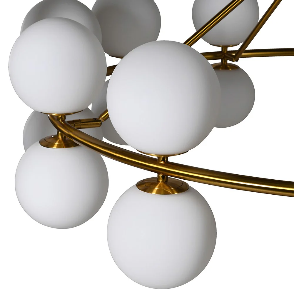 Multi Globes Chandelier - Image 2