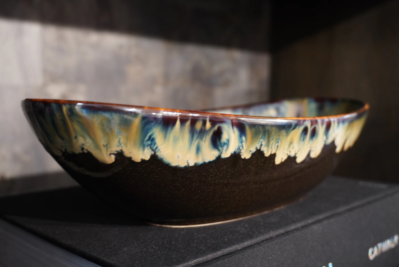 Ocean Glazed Bowl