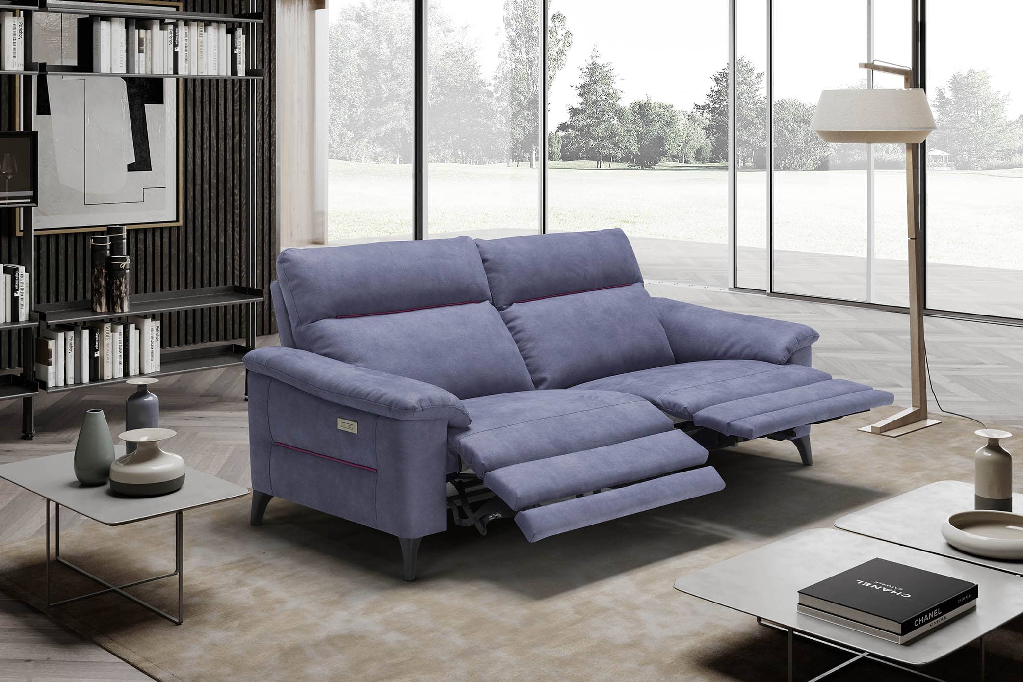 Oliver 2m Power Sofa - Image 4