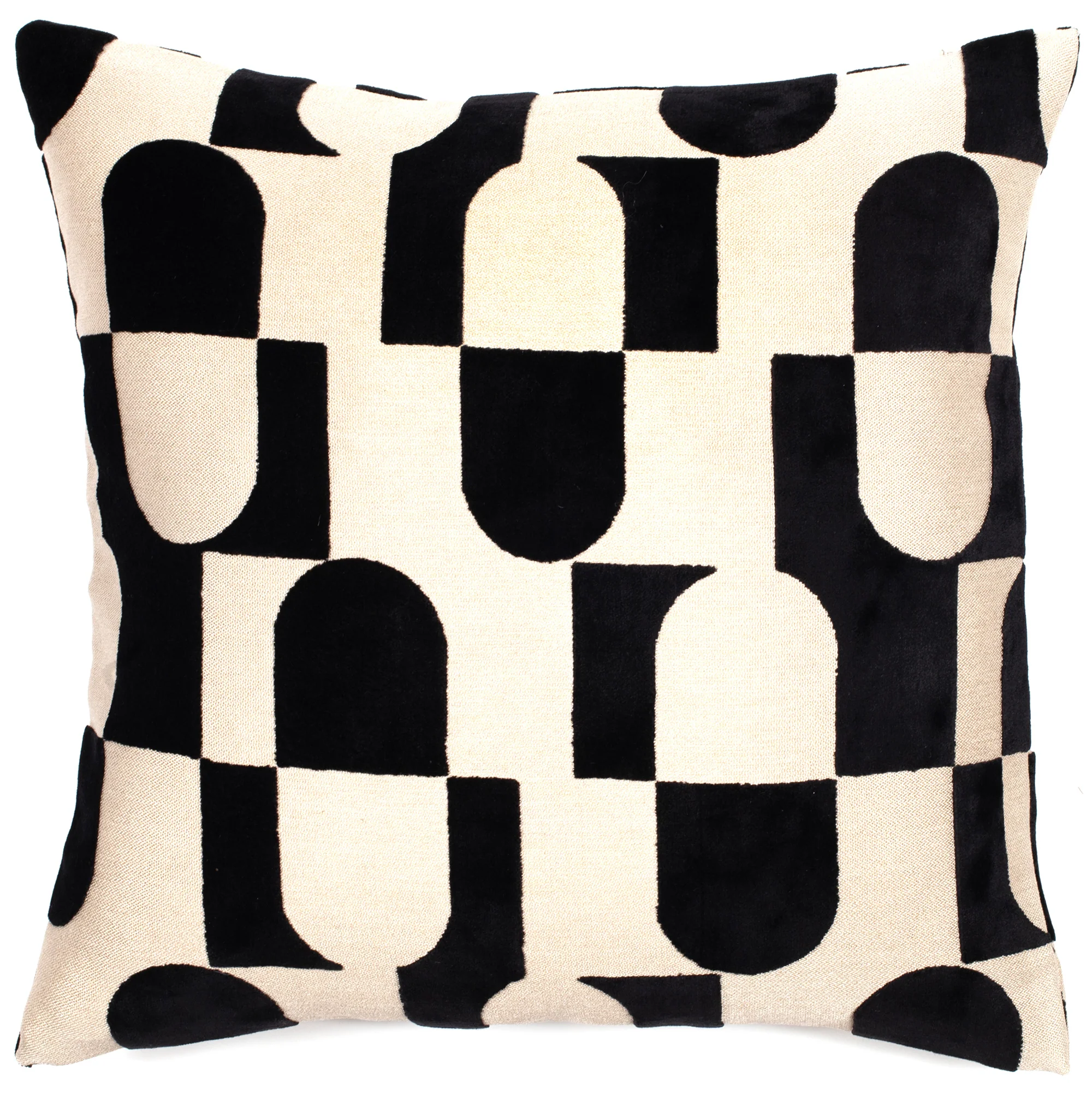 Paul Moneypenny Black Pill Cushion