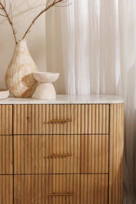 Reed 6Drawer Wide Chest - Image 3
