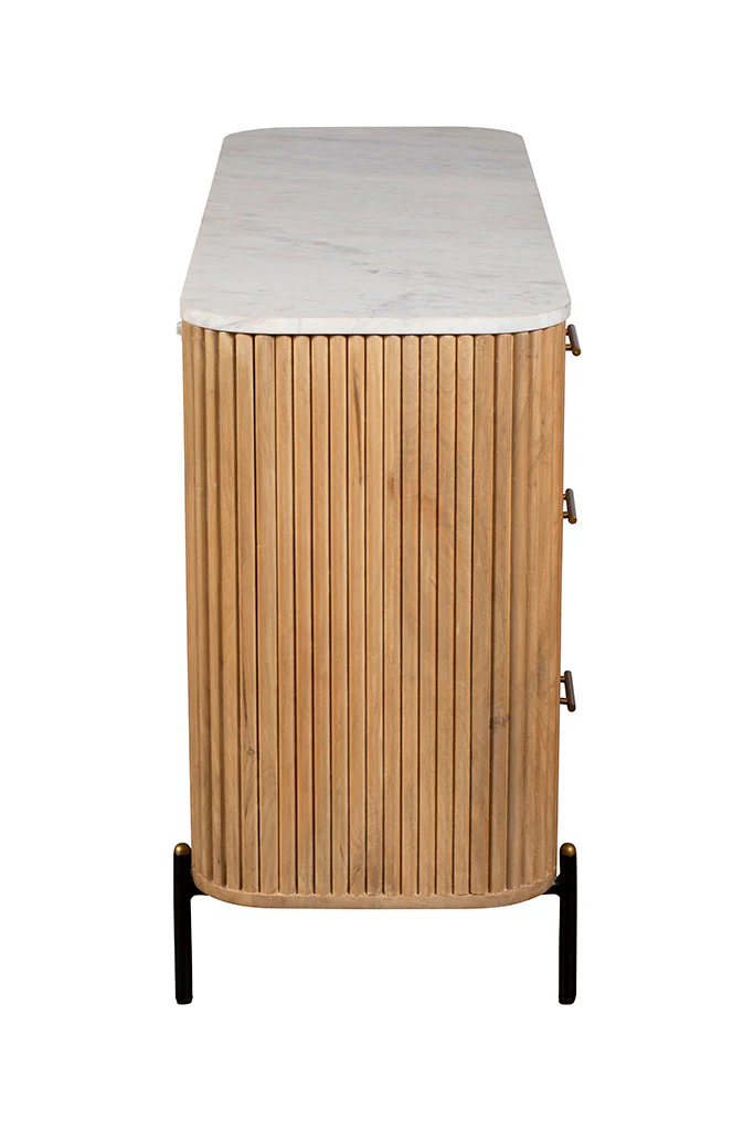Reed 6Drawer Wide Chest - Image 4