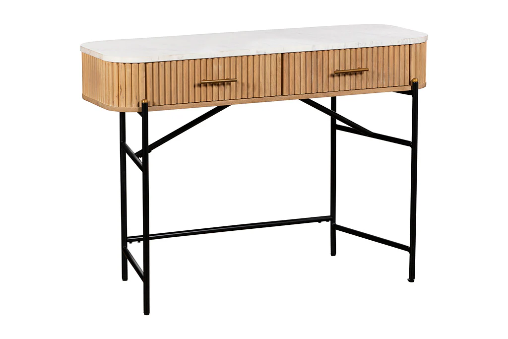 Reed Dressing Table & Stool - Image 3