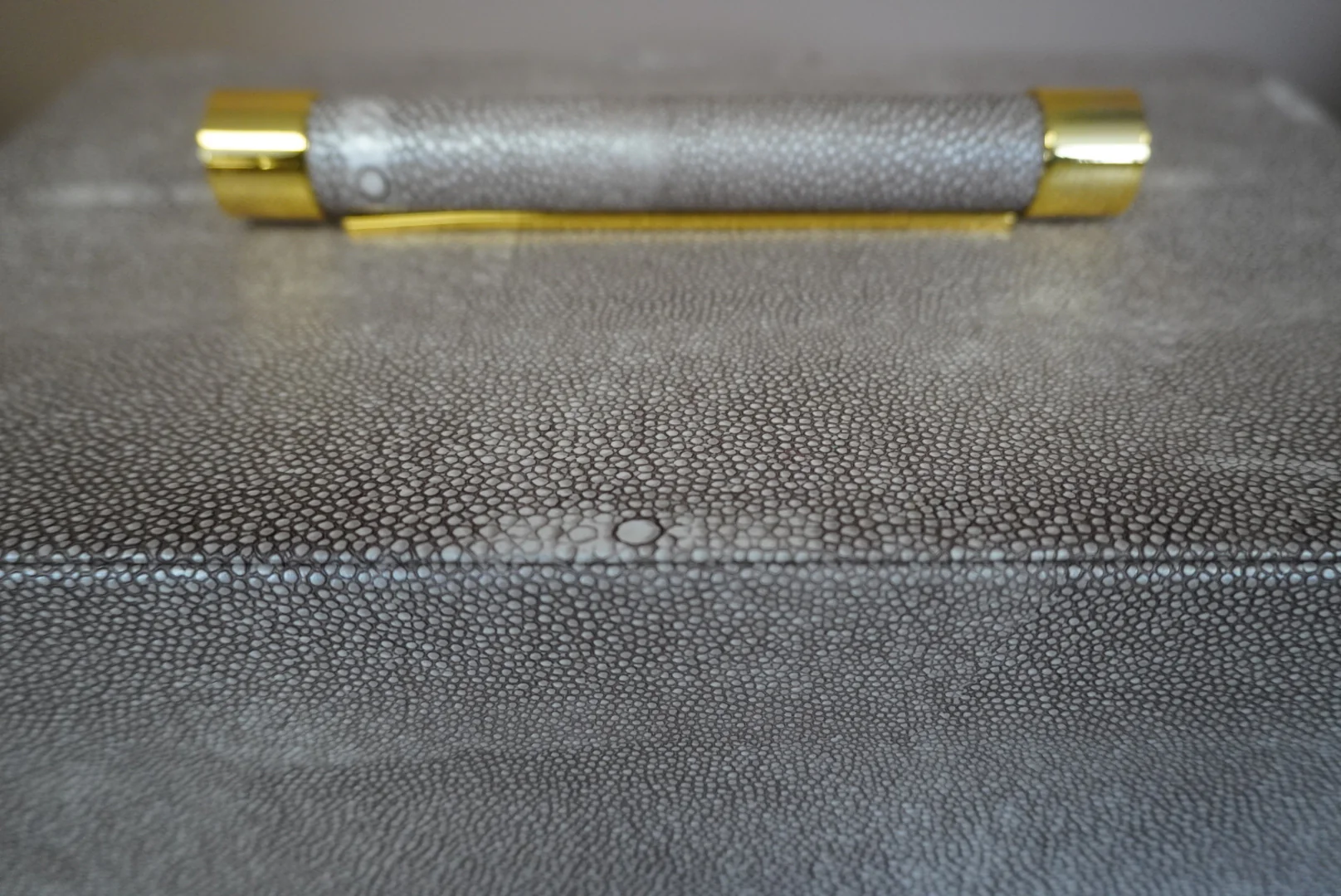 Set of 2 Faux Shagreen Trinket Boxes - Image 2