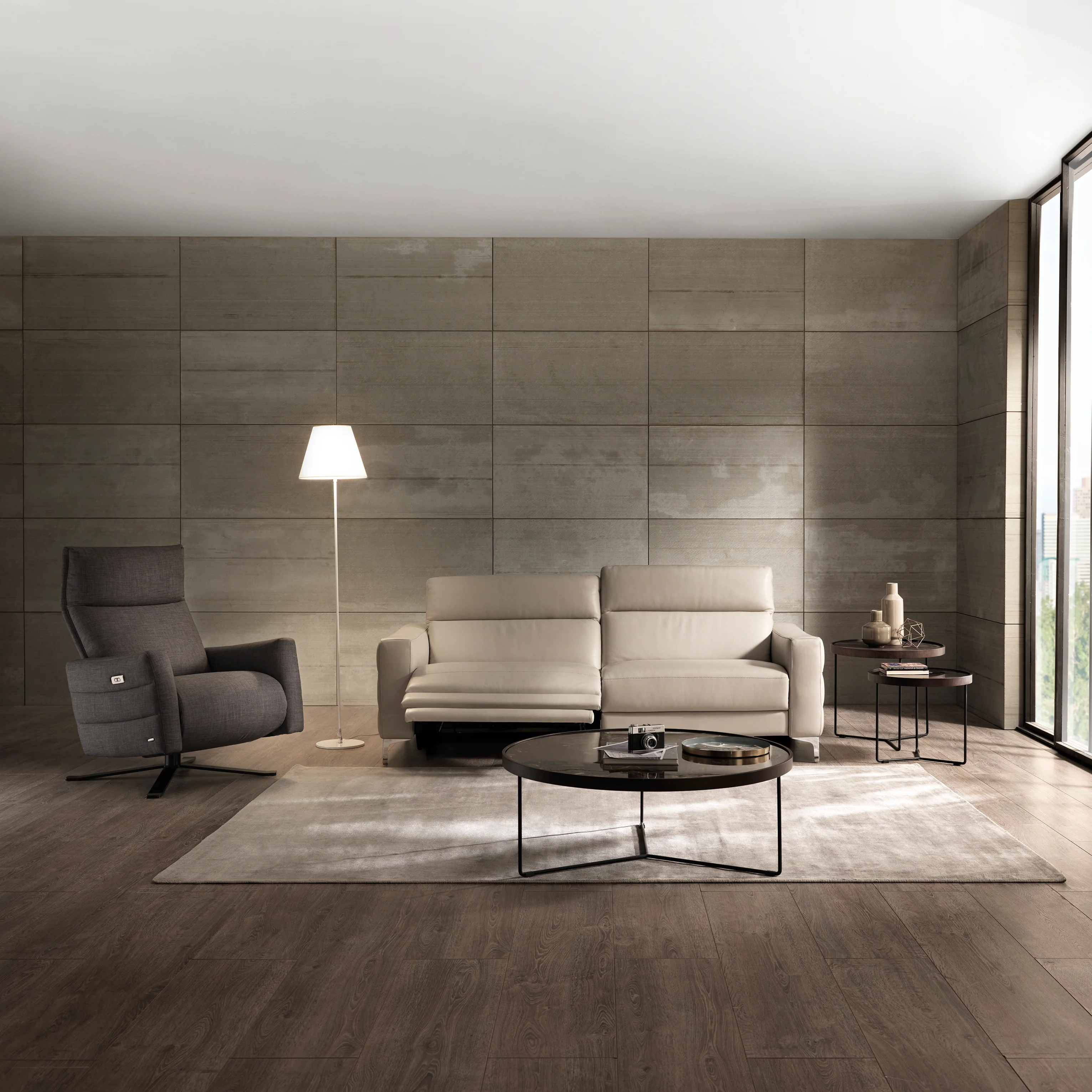 Stima 2.2m Fabric Sofa - Image 4