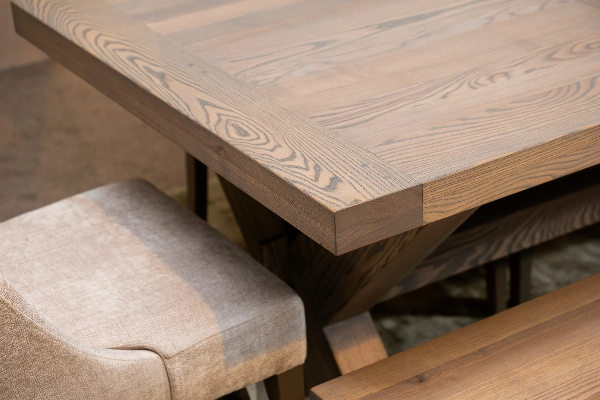 Ancona 2.2m dining table - Image 3