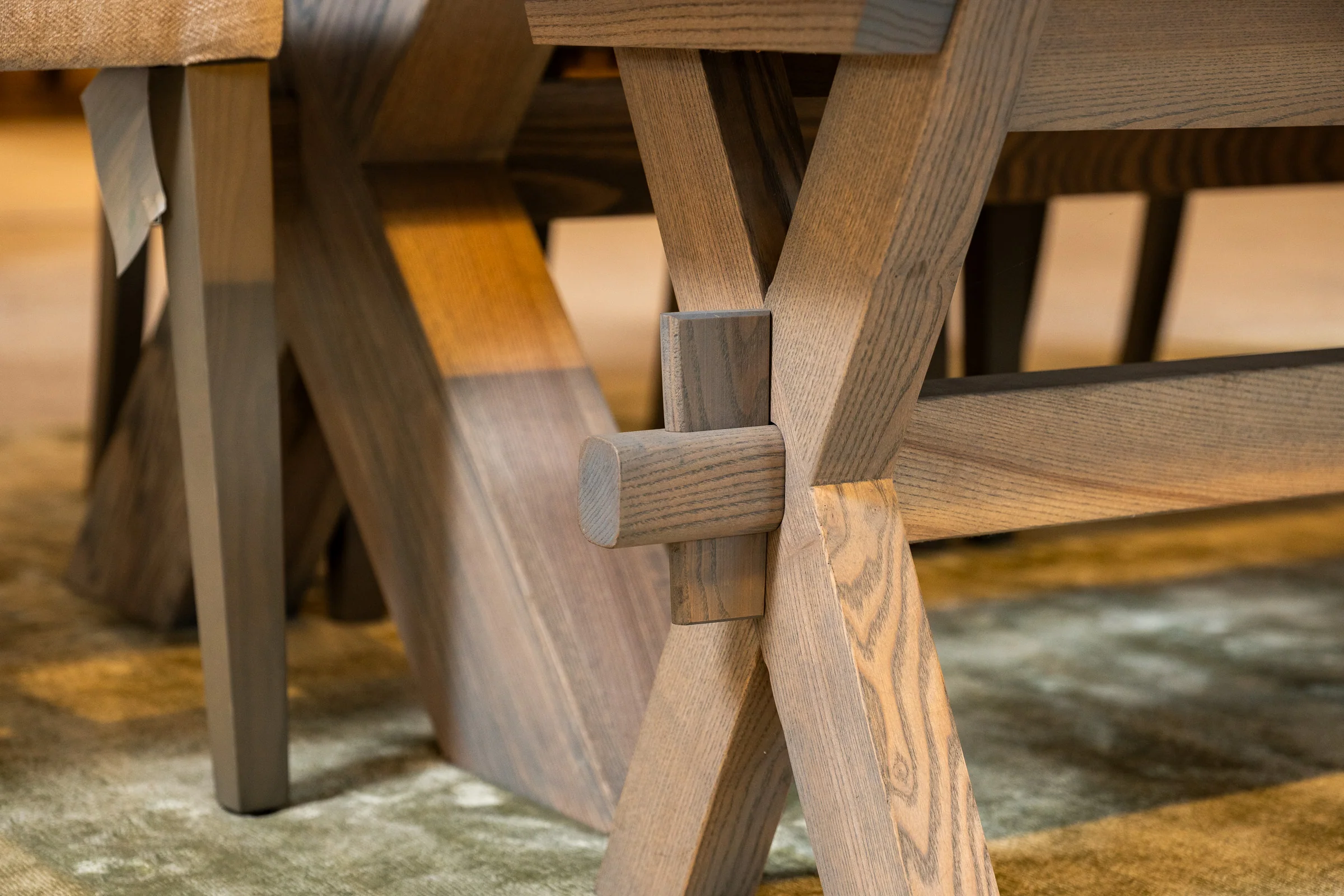 Ancona 2.2m dining table - Image 4