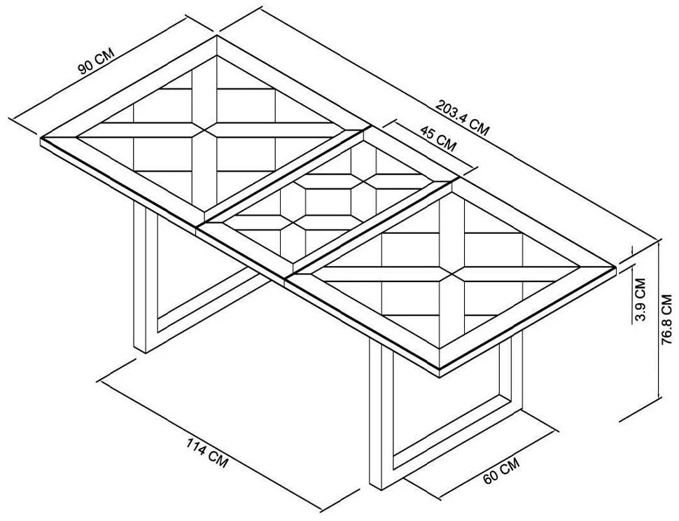 Thetford Small Extending Dining Table - Image 4
