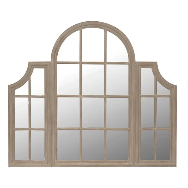 Triple Windowpane Mirror