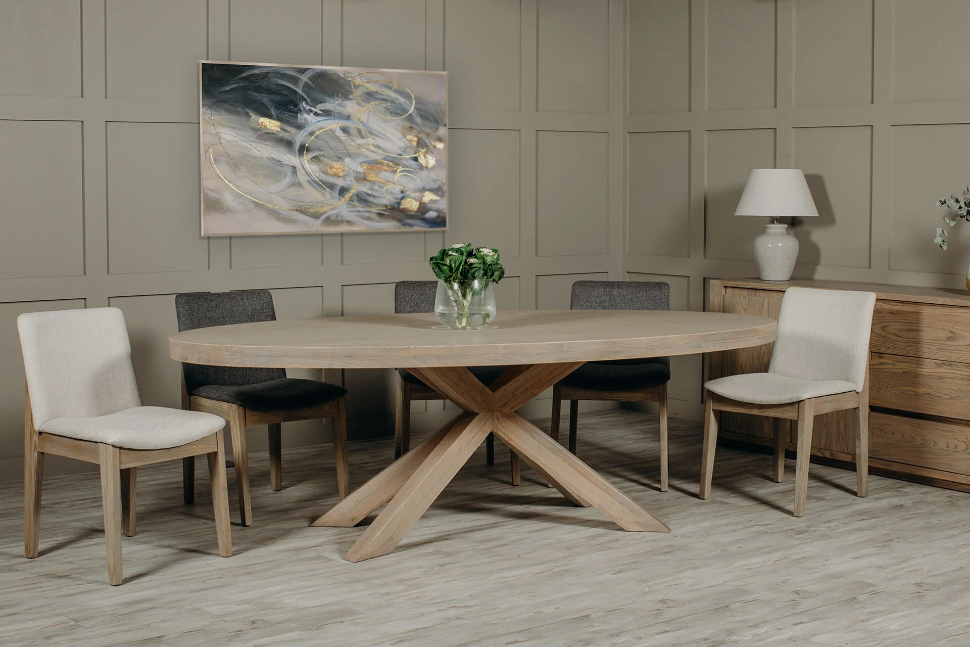 Windemere 2.35m Oval Table - Image 3