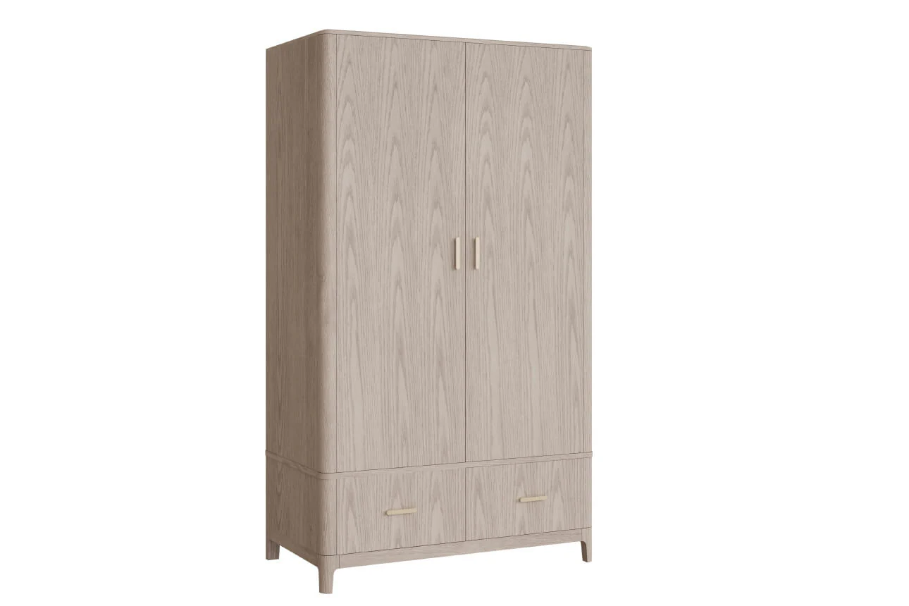 Zahra 2Door Wardrobe - Image 3